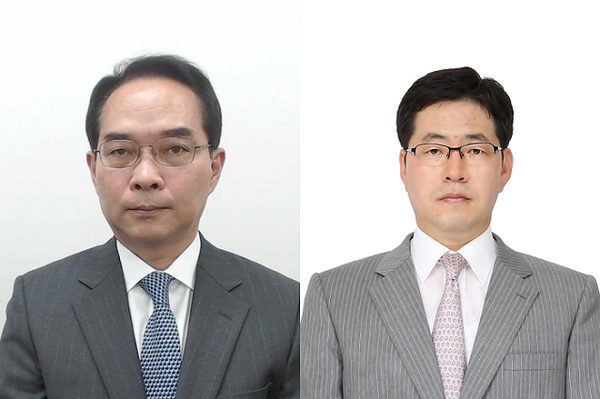 ▲ 강정민 원자력안전위원회 위원장(오른쪽)과 권태성 국민권익위원회 부위원장. ⓒ청와대 제공