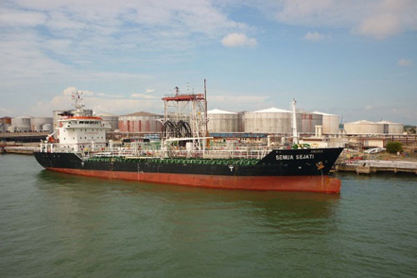 ▲ 현재 경기 평택·충남 당진항에 억류돼 있다는 파나마 선적 유류 운반선 '코티(KOTI)' 호. ⓒ베슬 트랙커 닷컴 관련 섬네일 캡쳐.