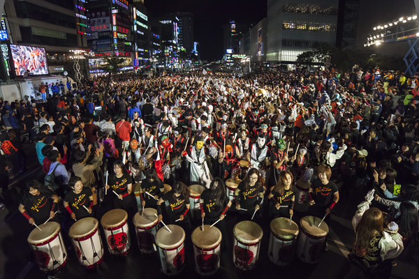 ▲ 천안시민들이 모여있는 모습.ⓒ천안시