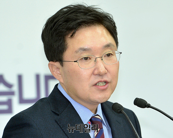 ▲ 자유한국당 혁신위원장 김용태 의원. ⓒ뉴데일리 공준표 기자