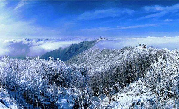 ▲ 단양 소백산 설경.ⓒ단양군