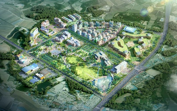 ▲ 충북 청주시 밀레니엄타운 조감도.ⓒ청주시