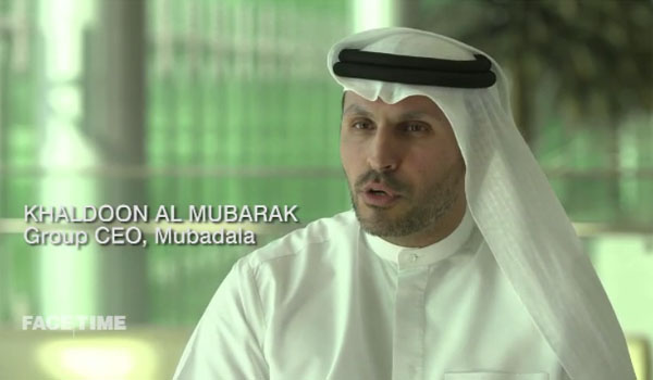 ▲ 美CNN과 인터뷰하는 '칼둔 칼리파 알 무바라크' UAE 행정청장 ⓒ美CNN 관련보도 화면캡쳐.