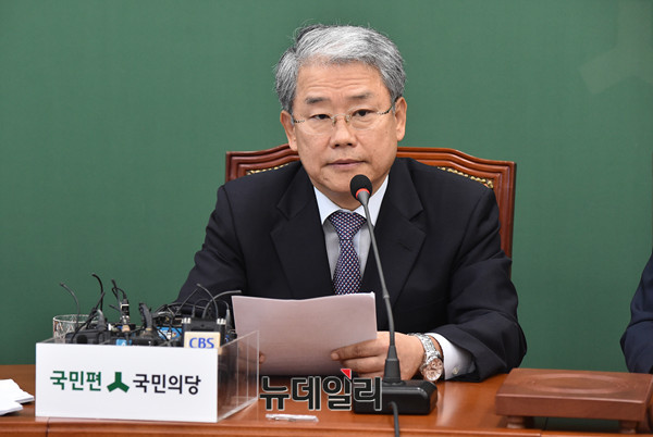 ▲ 국민의당 김동철 원내대표. ⓒ뉴데일리 이종현 기자