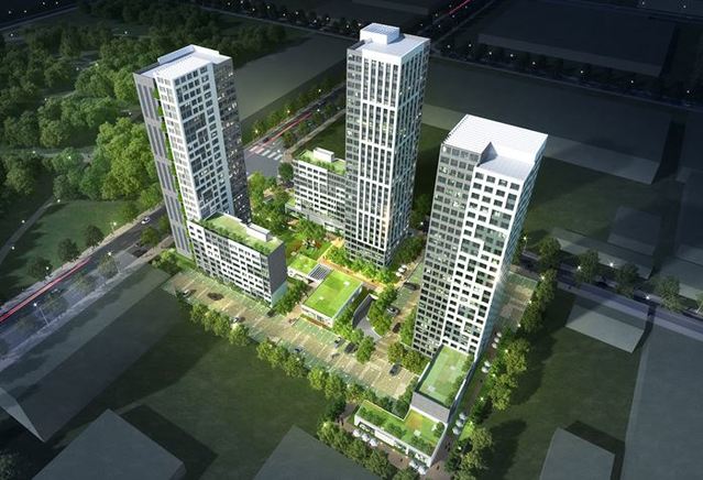 ▲ 충북 청주시 송정동 청주산단 행복주택 조감도.ⓒ청주시