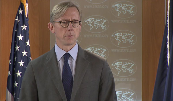 ▲ 브라이언 훅 美국무부 정책기획관은 지난 11일(현지시간) 브리핑을 통해 
