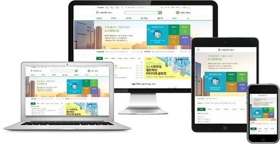 ▲ 서울주택도시공사 홈페이지 빌드-업 사업 이미지. ⓒSH