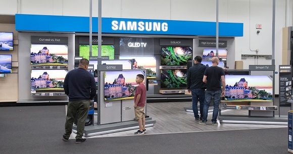 ▲ 베스트바이 삼성매장ⓒ삼성전자