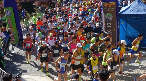 ▲ 지난해 전국마라톤 대회 모습.ⓒ보은군