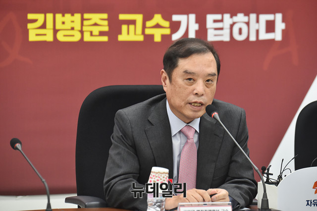 ▲ 김병준 국민대 교수. ⓒ뉴데일리 이종현 기자