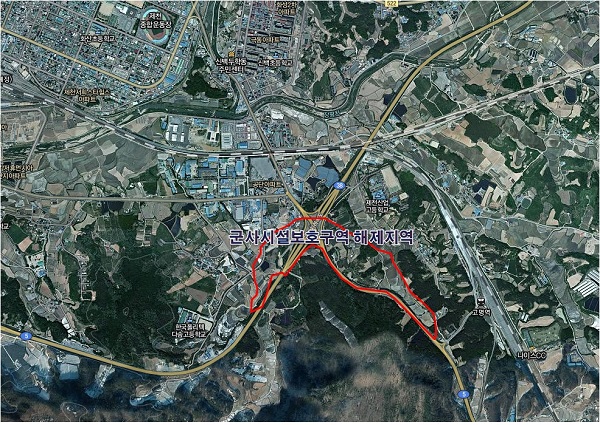 ▲ 군사시설 보호구역 해제 지역.ⓒ제천시