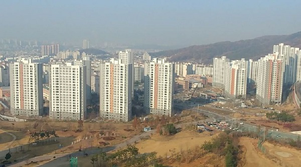 ▲ 충북 청주시 호미지구 전경.ⓒ청주시