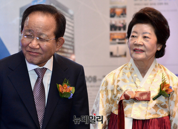 ▲ (왼쪽)허진규 일진그룹 회장.ⓒ공준표 기자