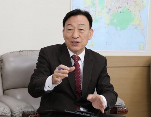 ▲ 설동호 대전시교육감이 22일 신년 기자간담회를 갖고 있다.ⓒ대전시교육청