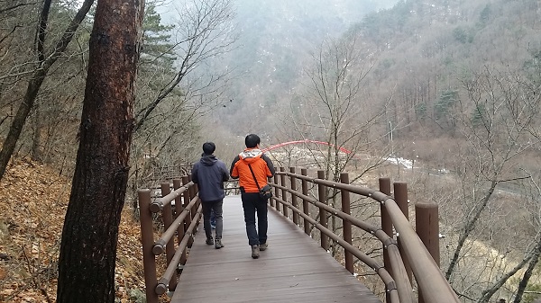 ▲ 지용문화탐방로 제1코스.ⓒ옥천군