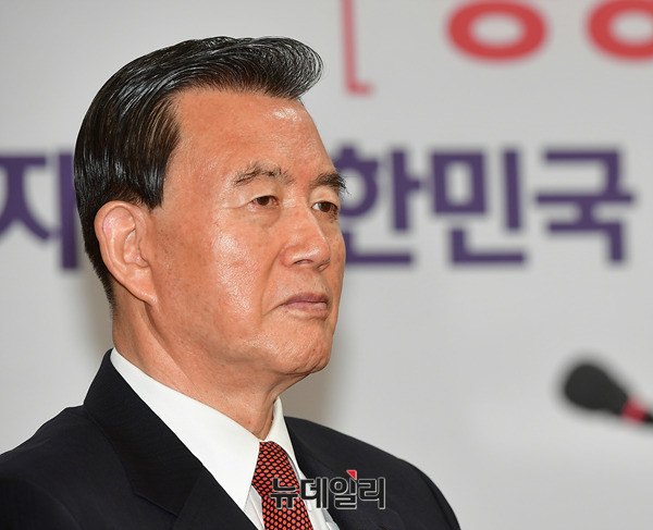 ▲ 자유한국당 홍문표 사무총장. ⓒ뉴데일리 정상윤 기자