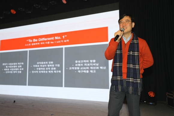 ▲ 이석주 제주항공 사장.ⓒ제주항공