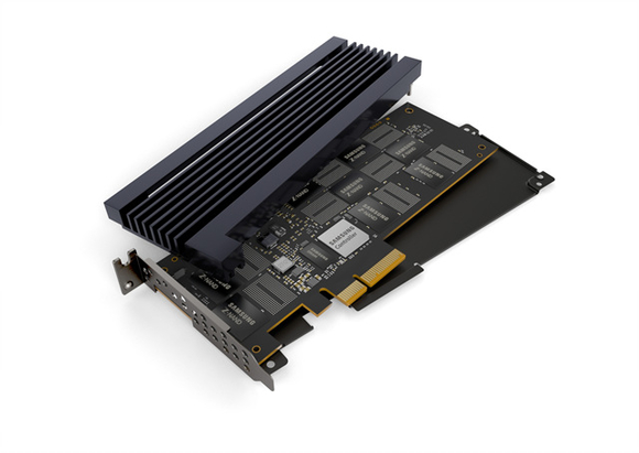 ▲ 삼성전자가 세계 최고 성능의 3차원 V낸드 플래시 기술이 적용된 Z-SSD을 30일 출시했다. ⓒ삼성전자