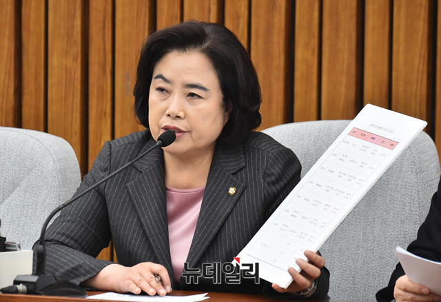 ▲ 자유한국당 박순자 의원. ⓒ뉴데일리 DB