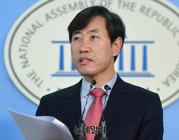 ▲ 바른정당 하태경 최고위원. ⓒ뉴데일리 정상윤 기자