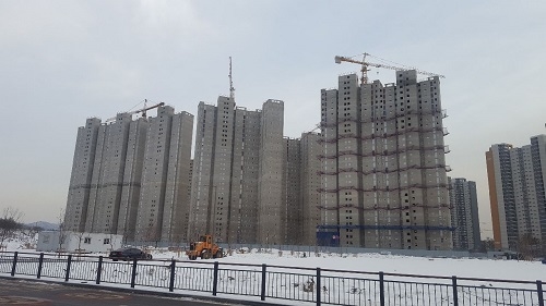 ▲ 지난해 말 불법전매 파문을 일으킨 다산신도시 힐스테이트 진건. =이보배 기자