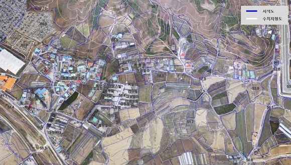 ▲ 드론 활용 지적조사.ⓒ연합뉴스