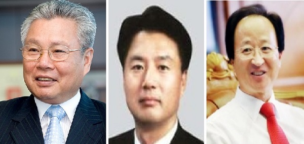 ▲ 정성옥‧최상권‧이두영 회장(사진 왼쪽부터)ⓒ대전‧청주상공회의소