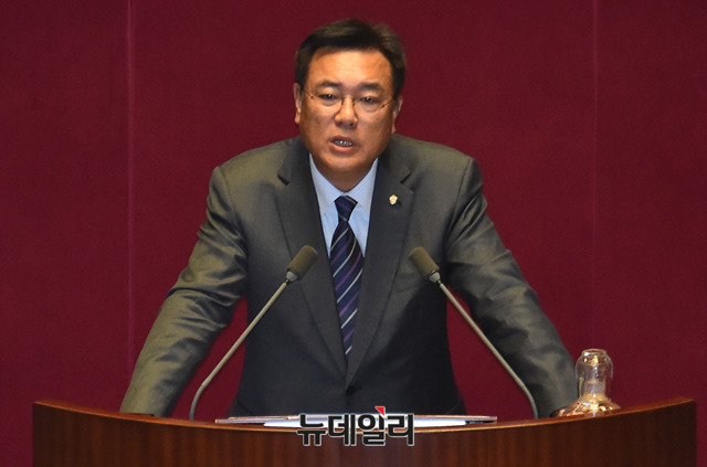 ▲ 자유한국당 정진석 의원. ⓒ뉴데일리 이종현 기자