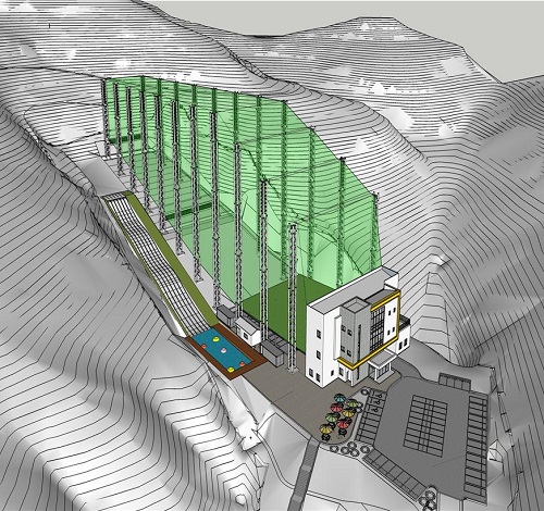 ▲ 단양 복합스포츠센터 조감도 모습.ⓒ단양군