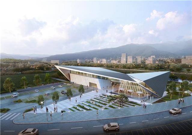 ▲ ㈜디엔비건축사사무소의 ‘사이를 잇다’ 조감도.ⓒ세종시