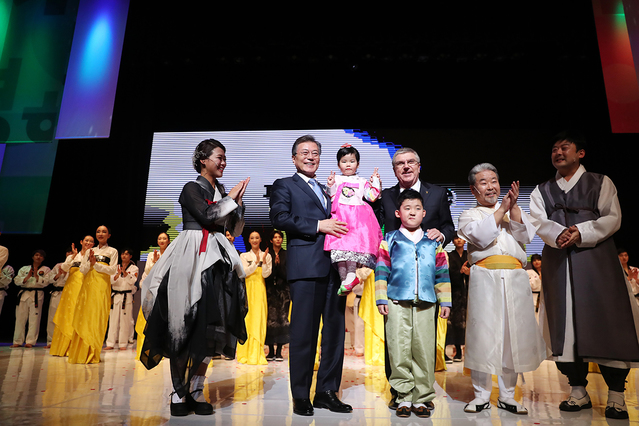 ▲ 문재인 대통령이 IOC 총회에 참석한 모습. ⓒ청와대 제공