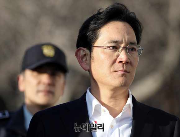 ▲ 집행유예로 풀려난 이재용 삼성전자 부회장. 뉴데일리DB