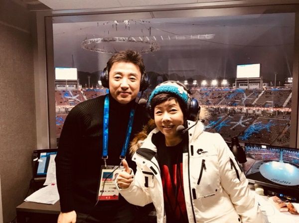 ▲ 방송인 김미화가 평창동계올림픽 개막식 MBC 중계방송에서 미숙한 진행으로 논란을 빚었다. ⓒ김미화 트위터