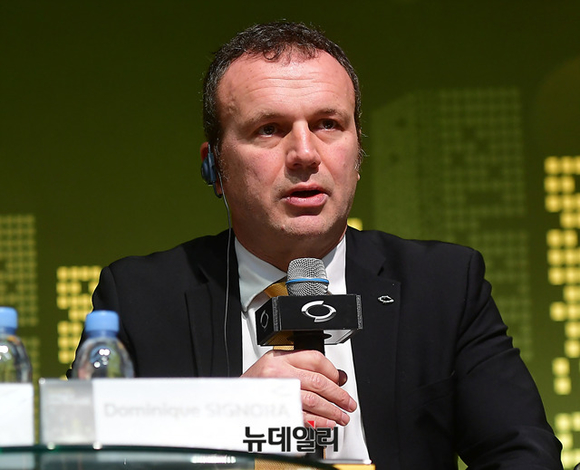 ▲ 도미닉 시뇨라 르노삼성자동차 사장.ⓒ정상윤 기자