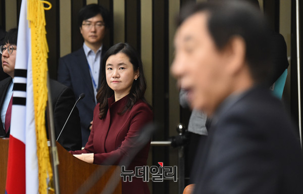 ▲ 자유한국당 신보라 원내대변인. ⓒ뉴데일리 DB