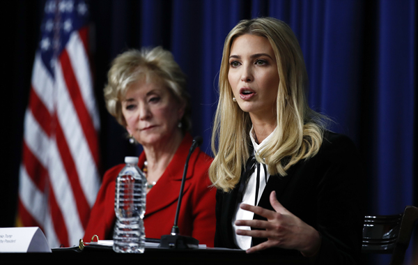 ▲ 이방카 트럼프 백악관 선임 고문. 그는 이번주 내로 평창 동계올림픽 폐막식에 참석하기 위해 방한할 예정이다. ⓒ뉴시스 DB