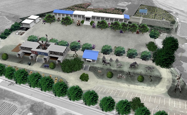 ▲ 오대호아트로봇테마파크 조감도.ⓒ충주시