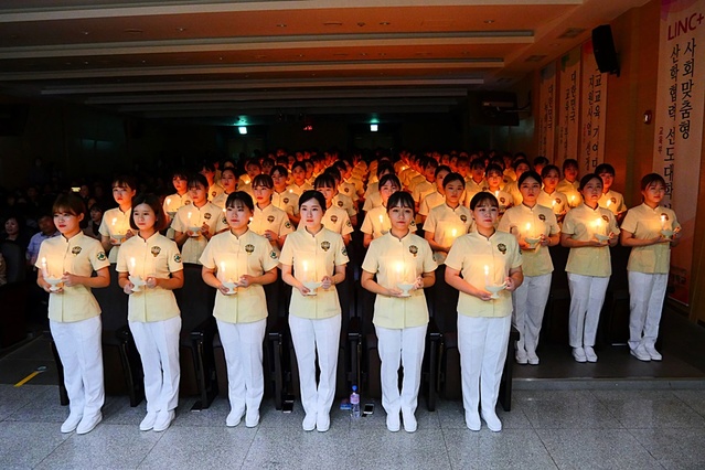 ▲ 제58회 간호사 국가시험에서 대구대 간호학과 졸업예정자 76명이 전원 합격했다.ⓒ대구대학교