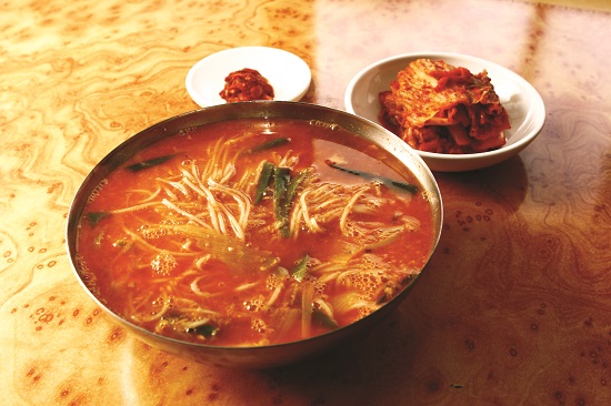 ▲ 옥천군 청산면 향토음식 생선국수.ⓒ옥천군