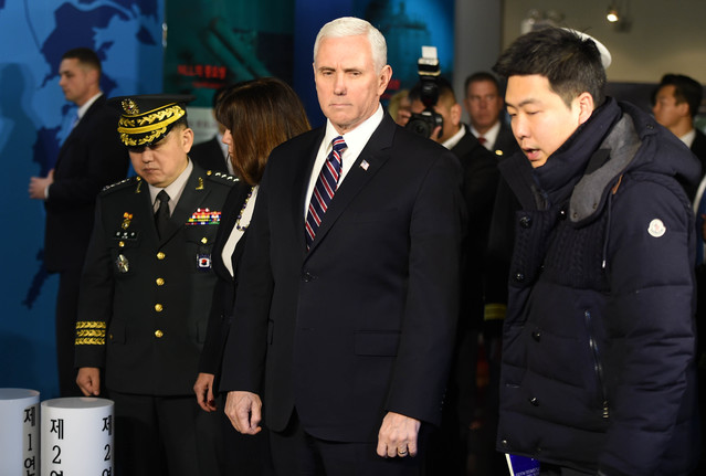 ▲ 마이크 펜스 미국 부통령. ⓒ뉴시스