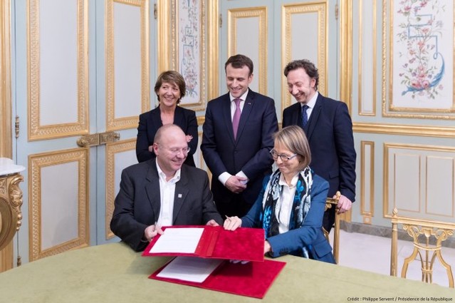 ▲ ⓒPhilippe ServentPrésidence de la République.