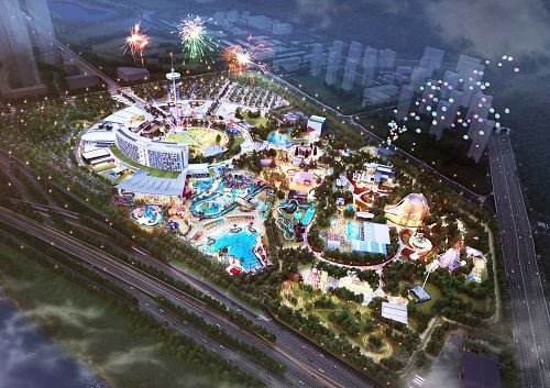▲ 송도테마파크 메인 조감도. ⓒ부영