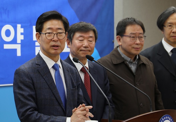 ▲ 민주당 양승조 국회 보건복지위원장의 충남도지사 경선캠프에 문재인캠프 주요인사들이 전격 합류했다.ⓒ양승조 의원실