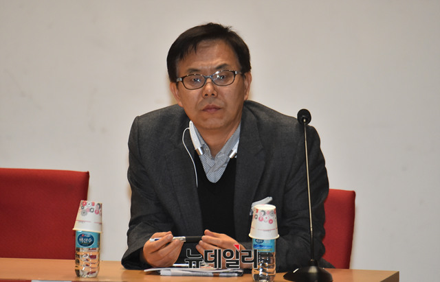 ▲ 중앙일보 전영기 논설위원. ⓒ뉴데일리 이종현 기자