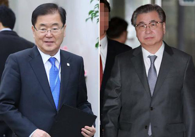 ▲ 청와대는 4일 정의용 국가안보실장과 서훈 국정원장 등을 대북특사로 보낼 것이라고 밝혔다. ⓒ뉴시스. 무단전재 및 재배포 금지.