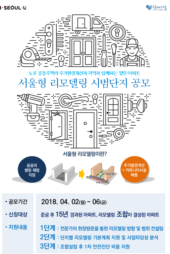 ▲ 서울시는 5일 '서울형 공동주택 리모델링' 시범단지'를 조성한다고 밝혔다. ⓒ서울시 제공