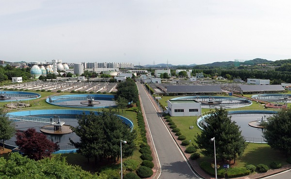 ▲ 대전하수처리장 전경.ⓒ대전시