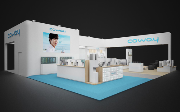 ▲ 서울리빙디자인페어 코웨이 부스 ⓒ 코웨이