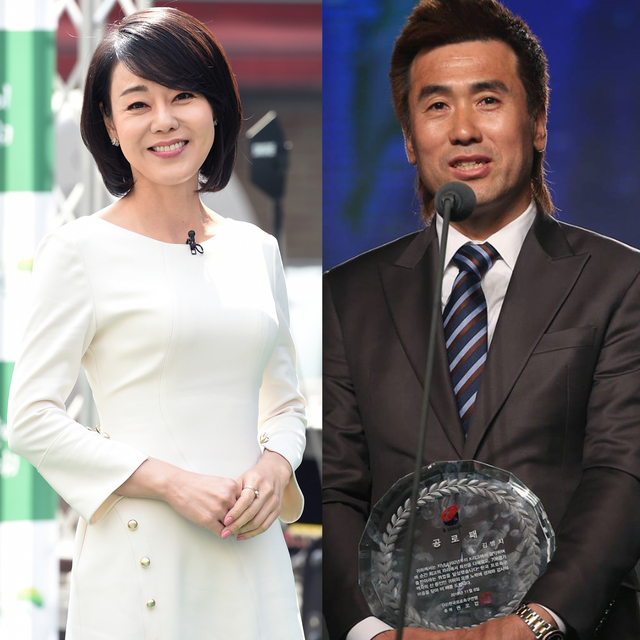 ▲ '평창패럴림픽 장애인 홍보단'을 후원하는 배우 김윤진과 김병지 이사장. ⓒ 성신여대 서경덕 교수 연구팀 제공