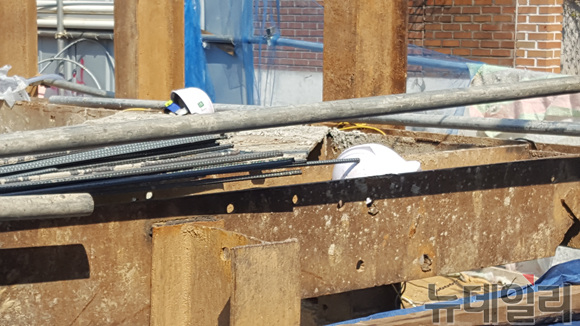 ▲ 서울시내 한 소규모 건축 현장. ⓒ성재용 기자